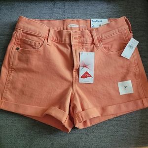 3 inch Old Navy cuff bottom denim shorts